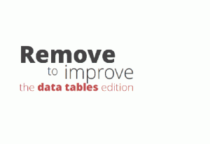 Make your tables more eloquent